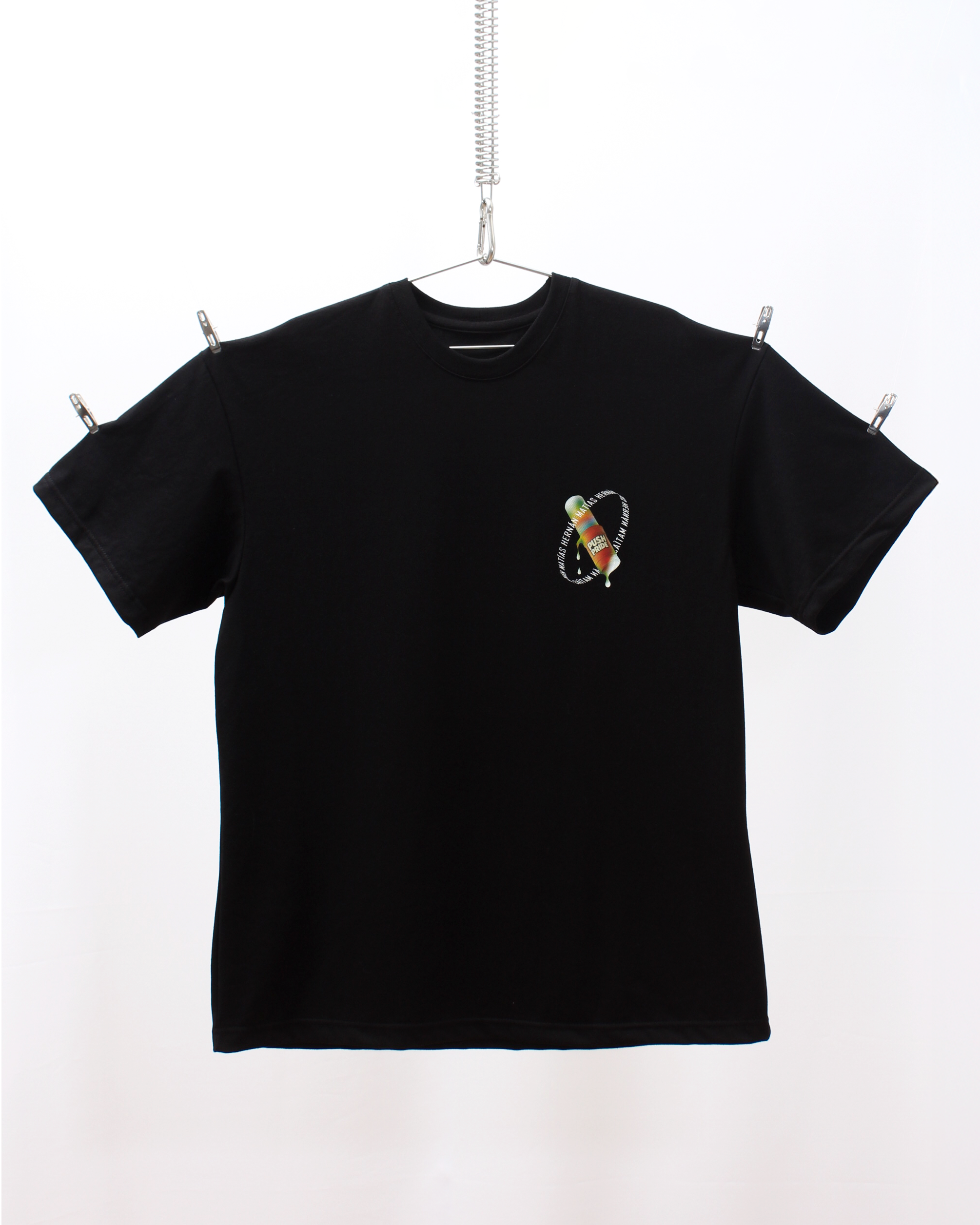 Polera Oversize Negra PushPride
