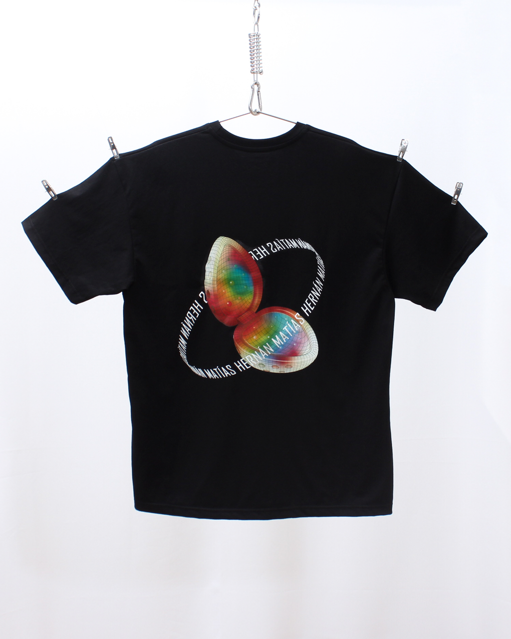 Polera Oversize Negra Frutillita