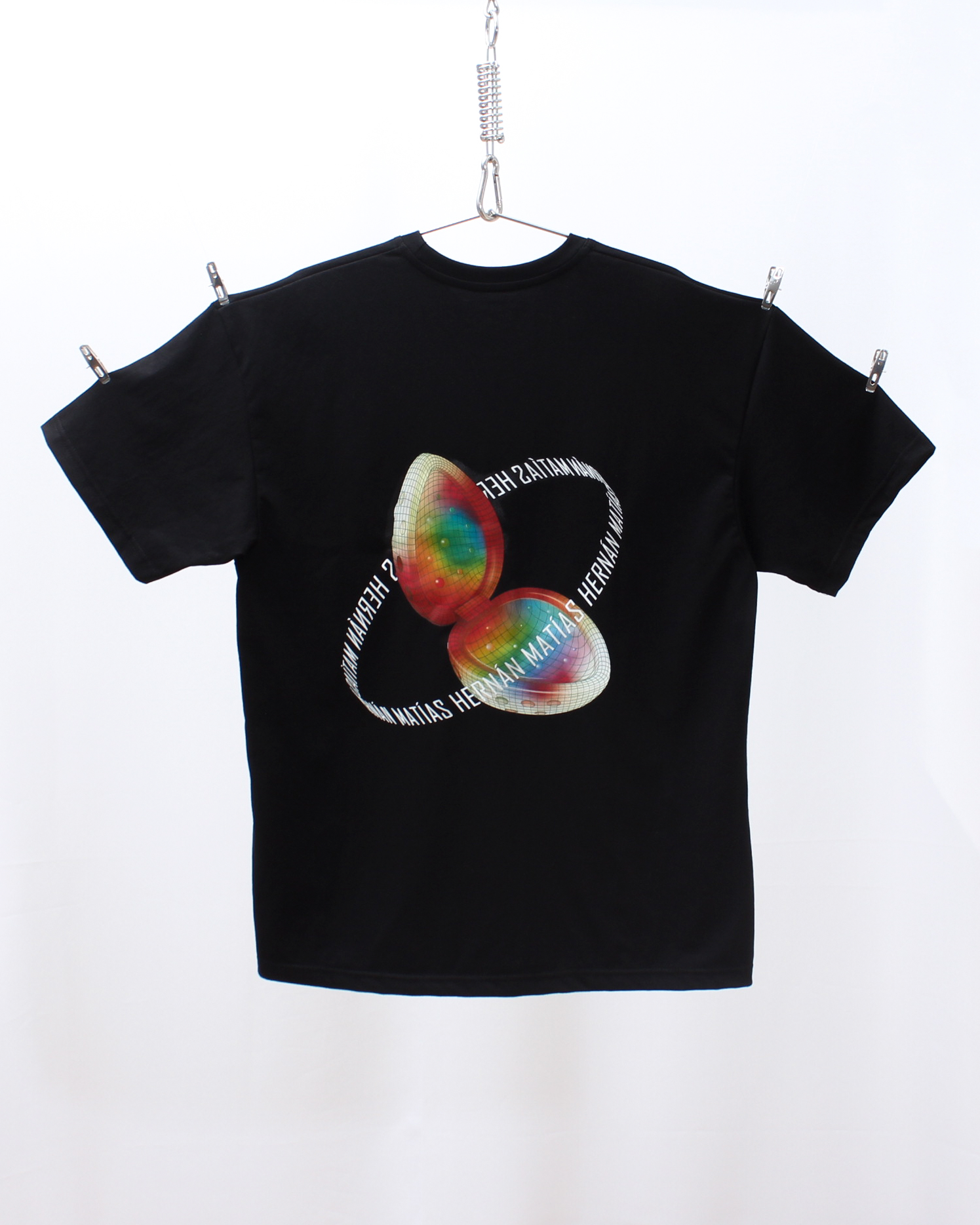 Polera Oversize Negra Frutillita
