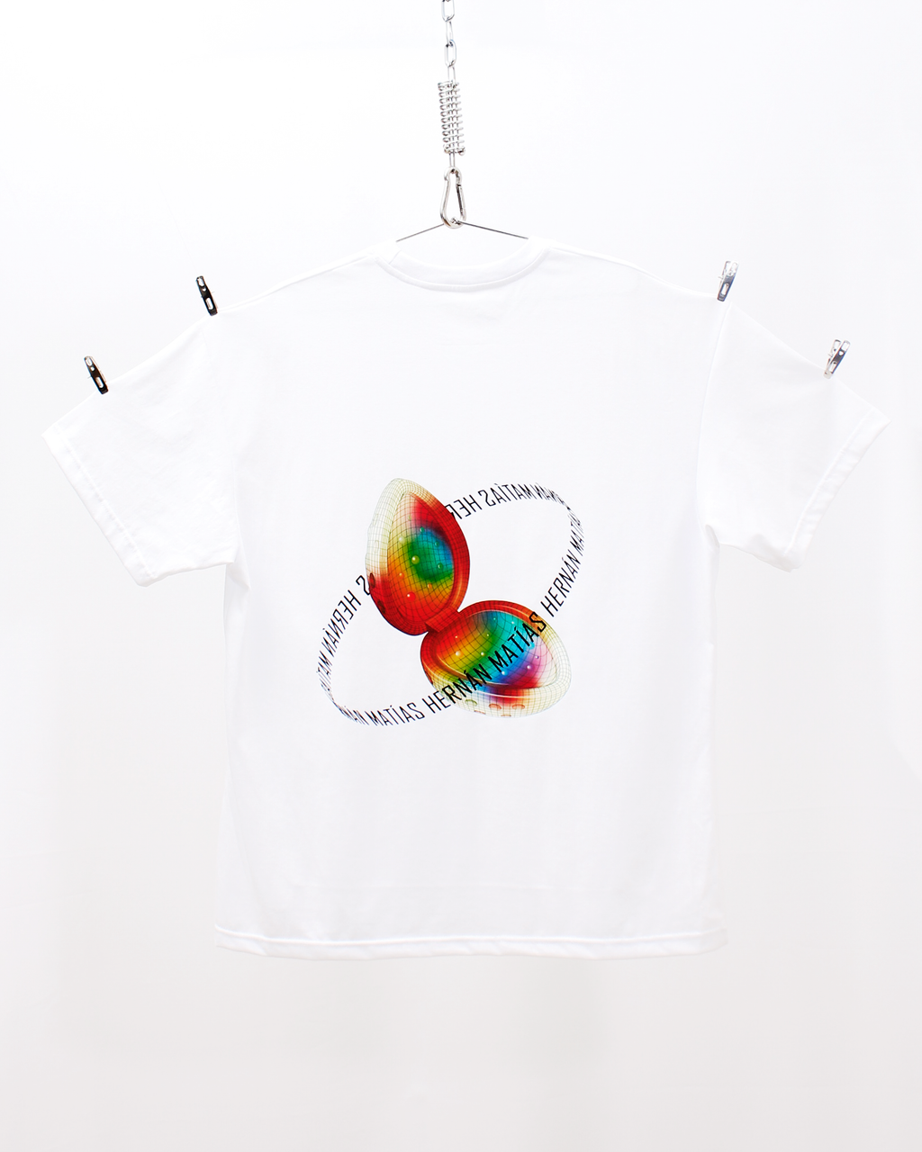 Polera Oversize Blanca Frutillita