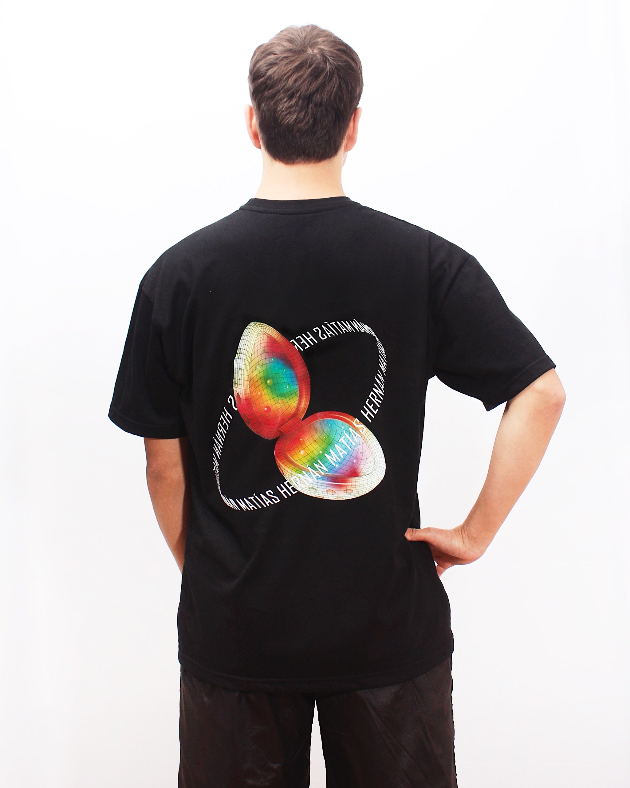 Polera Oversize Negra Frutillita